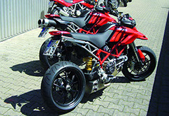 Ducati Hypermotard 796 – Ex-Box Series Exhaust System